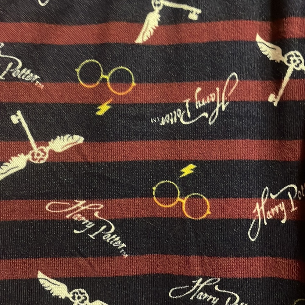 Harry Potter Striped Pajama Joggers - Picture 2 of 5